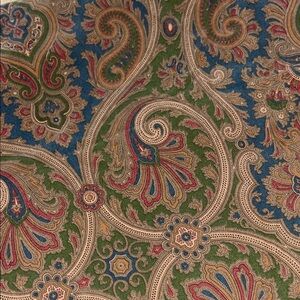 Ralph Lauren Brianna paisley KING FLAT SHEET